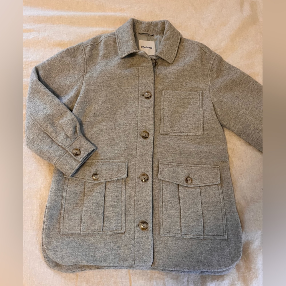 Madewelll wool shacket